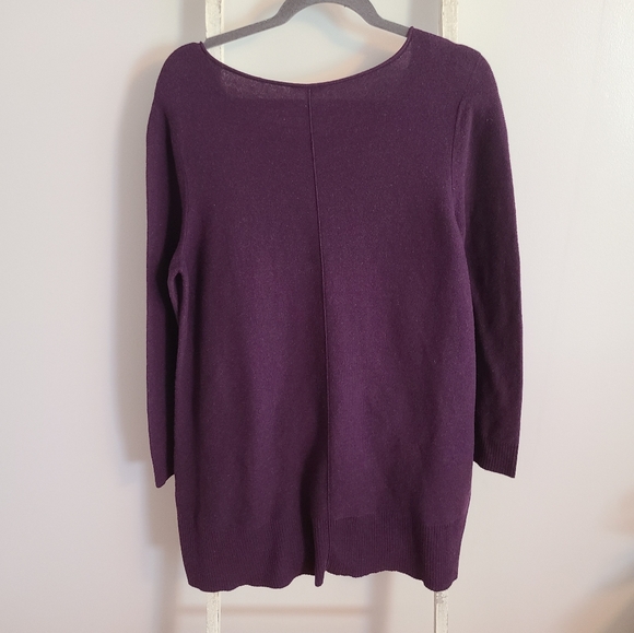 Eileen Fisher♡ Large 100% Organic cotton ribbed trim dress - Picture 4 of 4